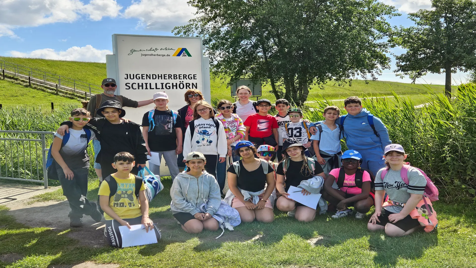 Gruppenbild der Klassen 4 