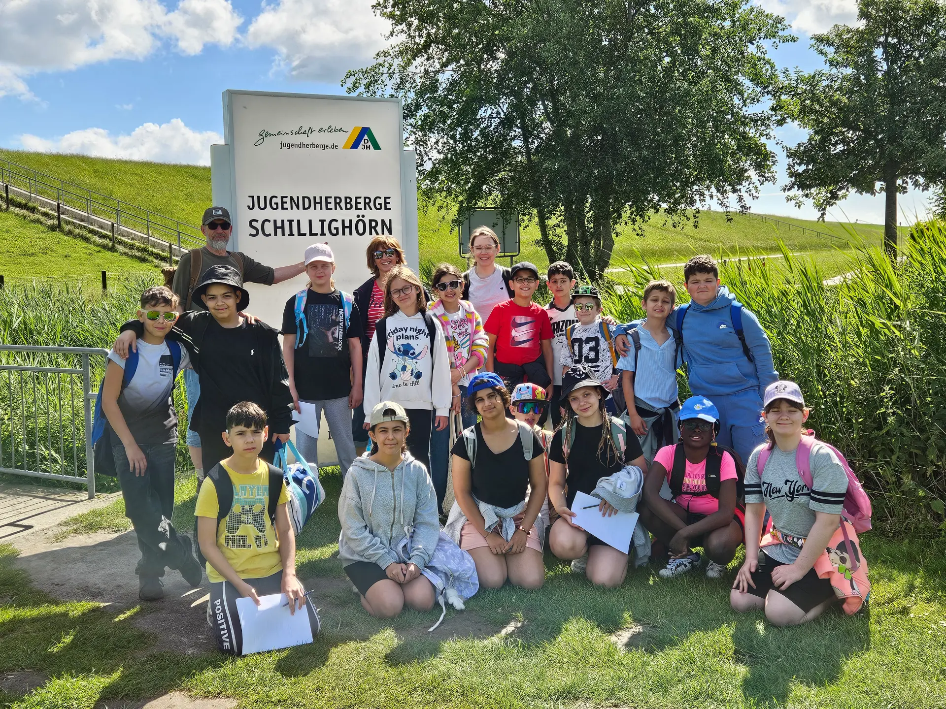 an der Jugendherberge